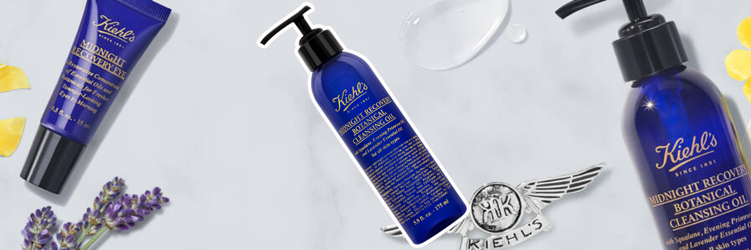 Ulei pentru curatare si demachiere, Botanical Cleansing Oil Midnight Recovery, 180 ml, Kiehl's